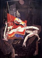 Натюрморт в лунном свете 1926 Натюрморт в лунном свете 1926